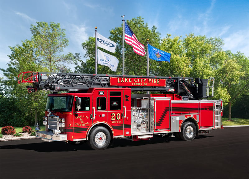 Lake City Fire Department - Aerial – Aerial | Pierce | Lake City, Minnesota